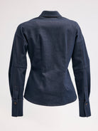 Diagonal-Denim Lacivert Gömlek-Gömlek-7-Milagron.com