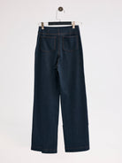 Diagonal-Denim Pantolon (Lacivert)-PANTOLON-14-Milagron.com