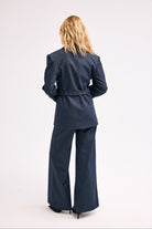 Diagonal-Denim Pantolon (Lacivert)-PANTOLON-3-Milagron.com