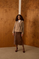 Diagonal-Deri Kalem Kahverengi Etek-Etek-2-Milagron.com