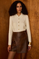 Diagonal-Deri Mini Kahverengi Etek-Etek-1-Milagron.com