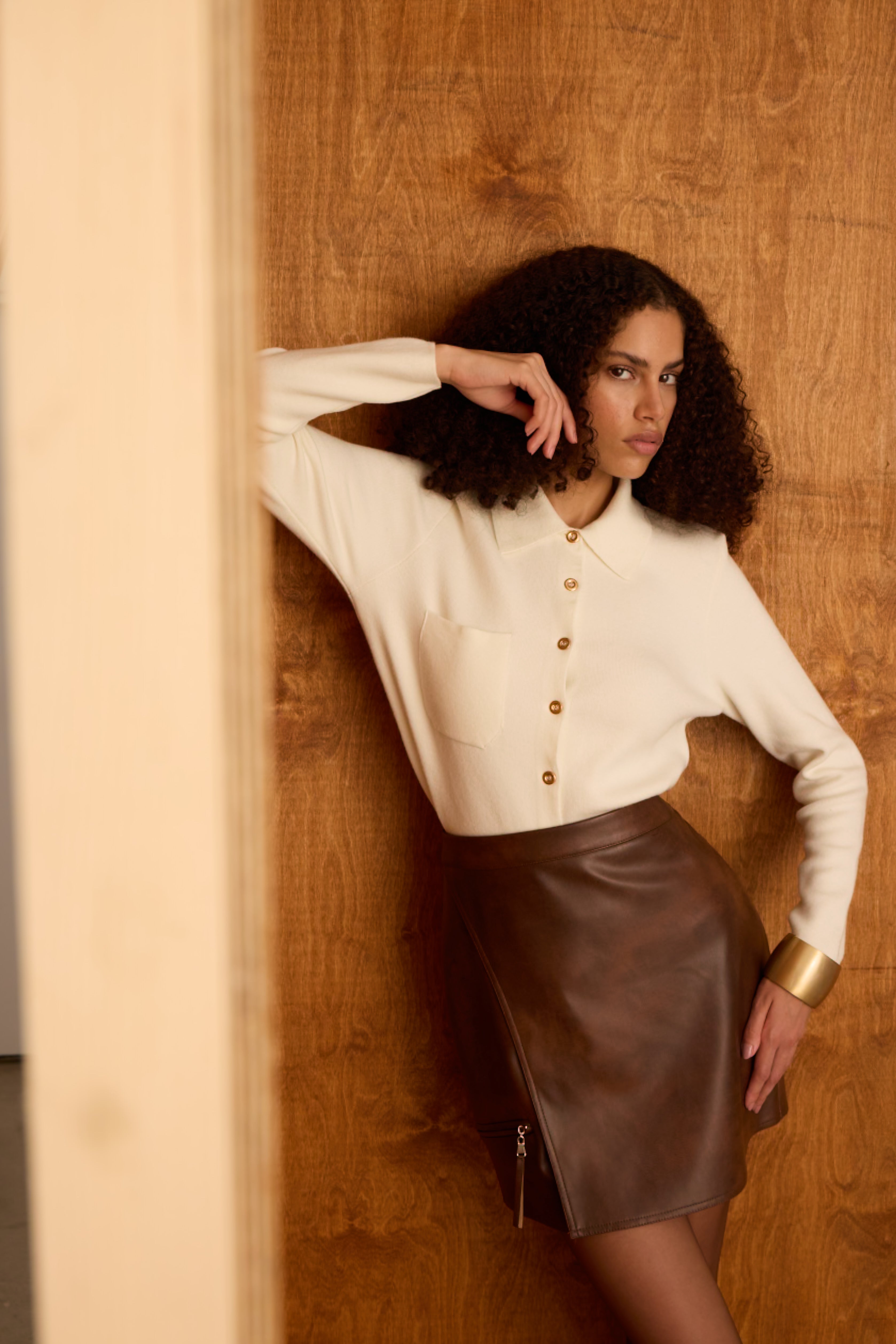 Diagonal-Deri Mini Kahverengi Etek-Etek-4-Milagron.com