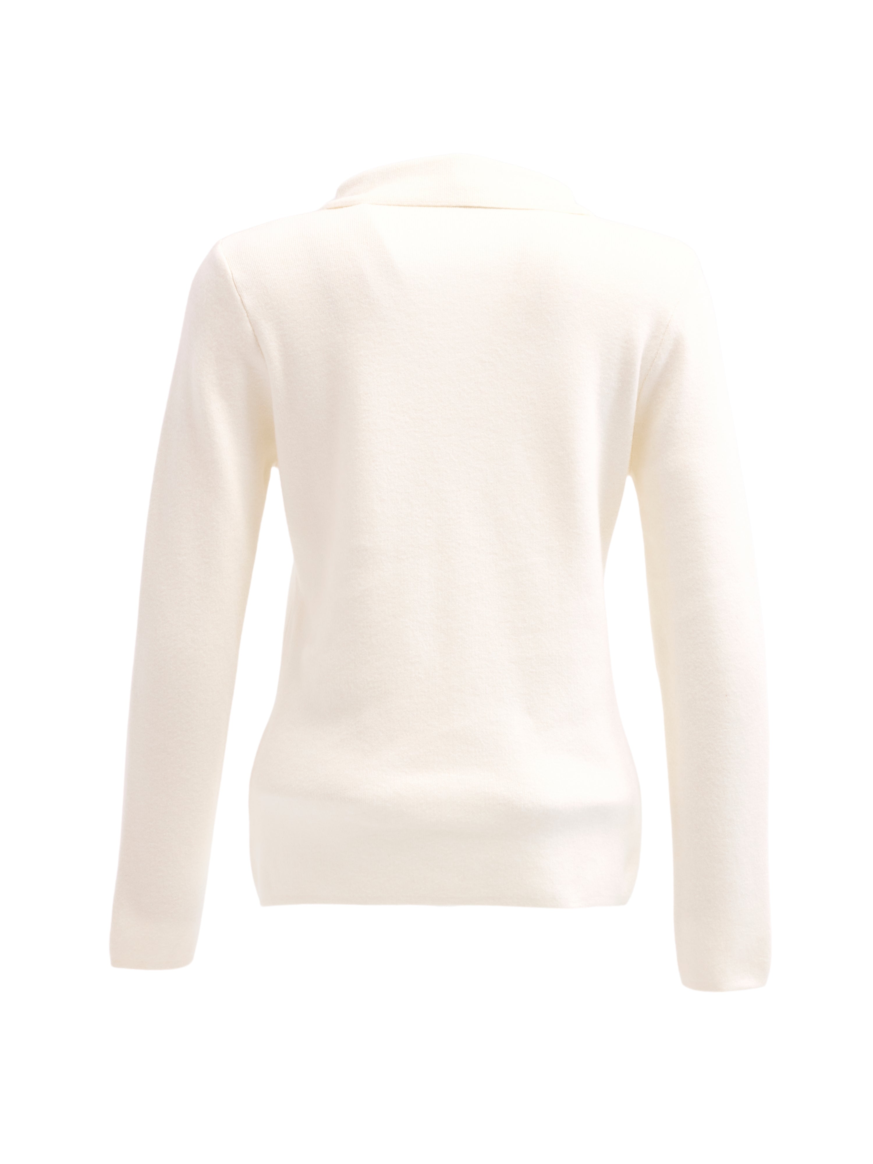 Diagonal-Ekru Triko Gömlek-Gömlek-6-Milagron.com