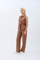 Diagonal-Geniş Paça Pantolon-Pantolon-2-Milagron.com