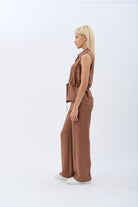 Diagonal-Geniş Paça Pantolon-Pantolon-3-Milagron.com