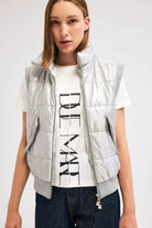 Diagonal-Gri Şişme Yelek-Yelek-4-Milagron.com