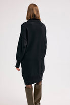 Diagonal-Triko Elbise-ELBİSE-16-Milagron.com