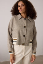 Diagonal-Herringbone Gri Ceket-Ceket-7-Milagron.com