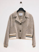 Diagonal-Herringbone Gri Ceket-Ceket-8-Milagron.com