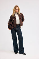 Diagonal-Süet Ceket-Ceket-4-Milagron.com