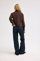 Diagonal-Süet Ceket-Ceket-6-Milagron.com