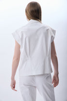 Diagonal-Kapitone Omuzlu Yelek-Yelek-5-Milagron.com