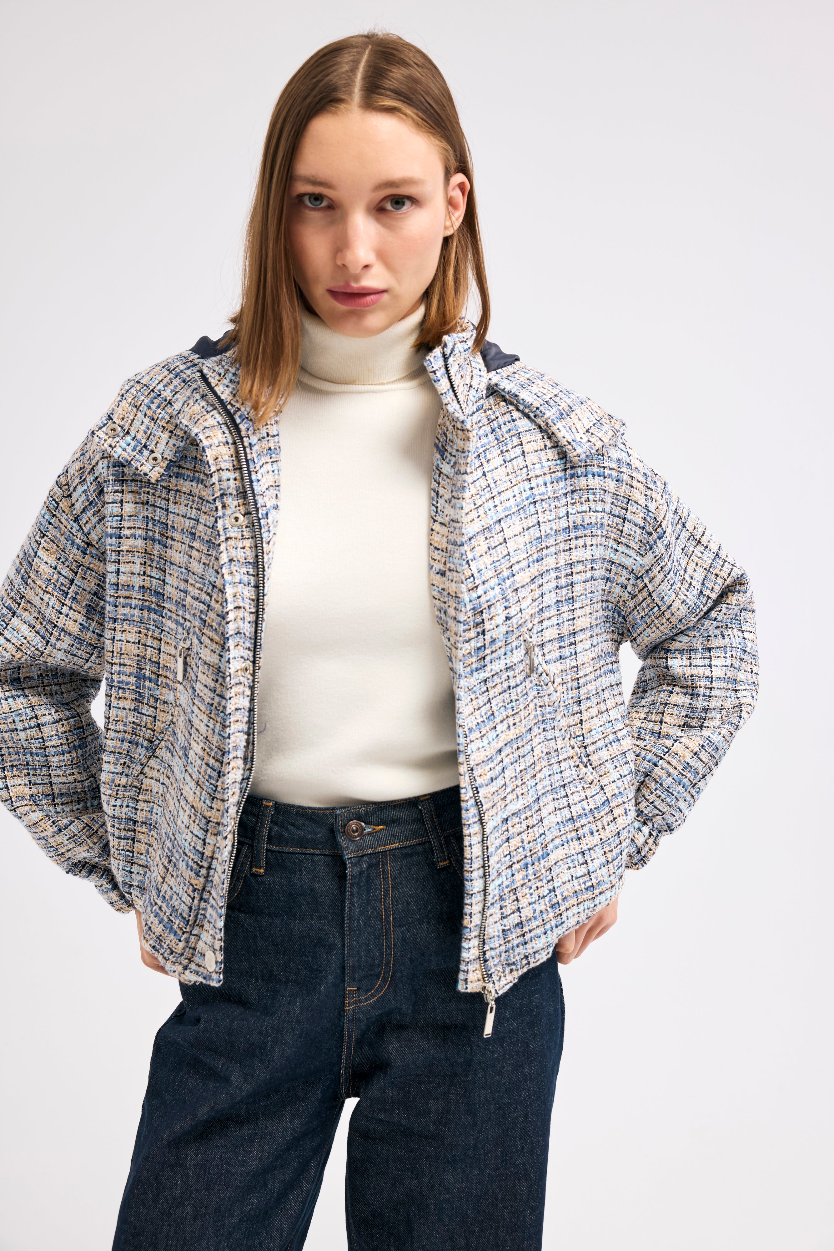 Diagonal-Kapüşonlu Mont-CEKET-2-Milagron.com