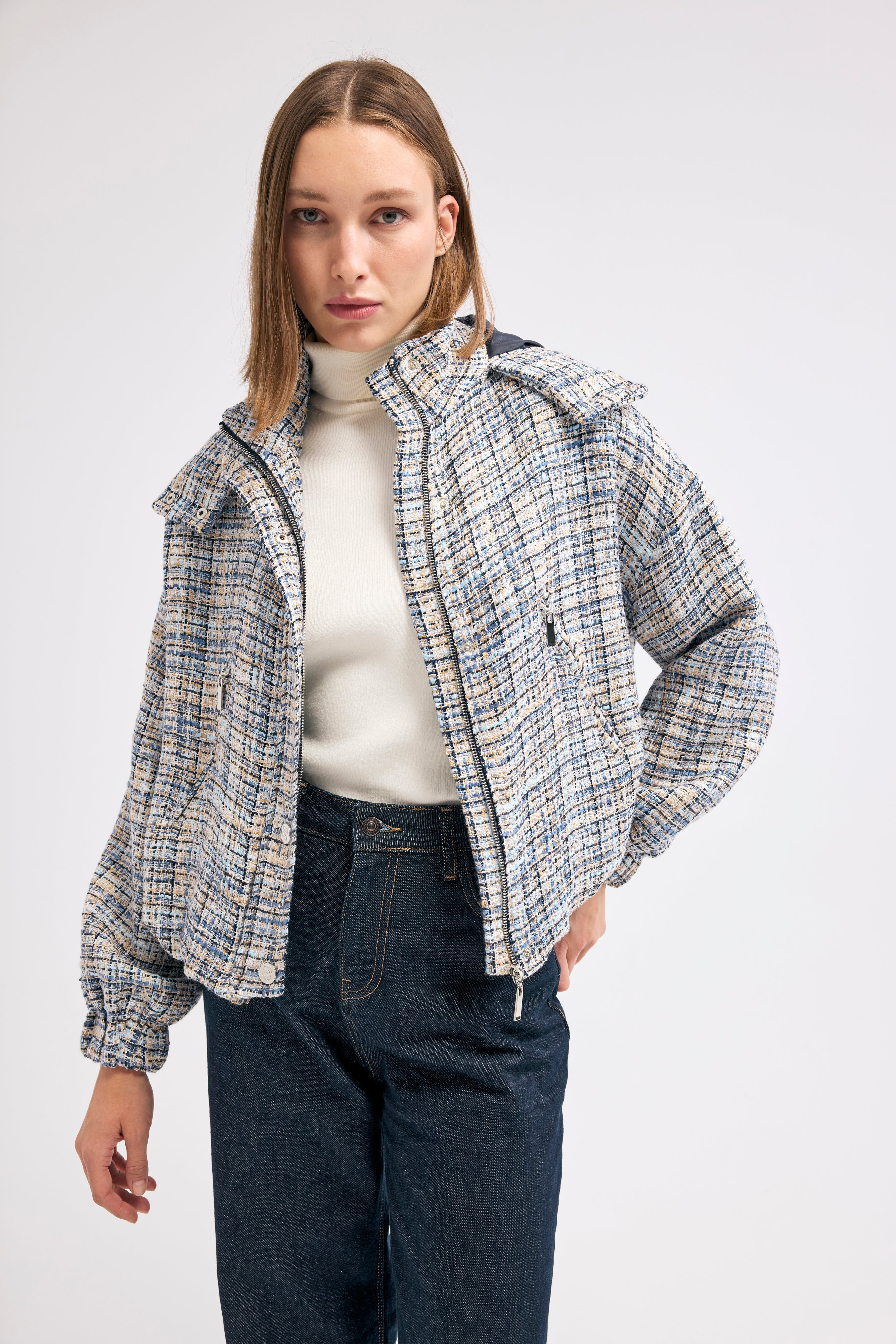 Diagonal-Kapüşonlu Mont-CEKET-7-Milagron.com