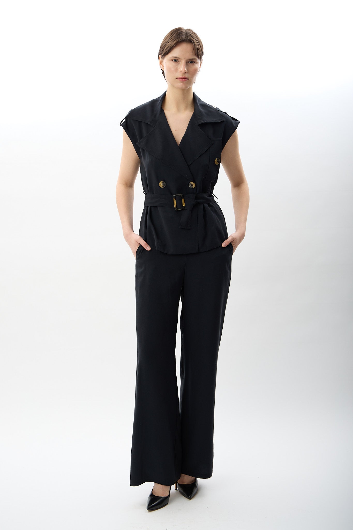 Diagonal-Kargo Cepli Rahat Pantolon-Pantolon-5-Milagron.com