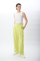 Diagonal-Kemerli Salaş Pantolon-Pantolon-4-Milagron.com