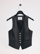 Diagonal-Klasik Gri Yelek-Yelek-3-Milagron.com