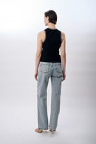 Diagonal-Kontrast Çizgili Ribanalı Atlet-T-Shirts-6-Milagron.com