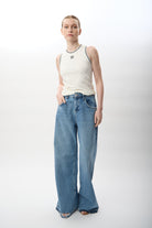 Diagonal-Kontrast Çizgili Ribanalı Atlet-T-Shirts-7-Milagron.com