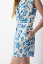 Diagonal-Kruvaze Yaka Keten Tulum-Tulum-2-Milagron.com