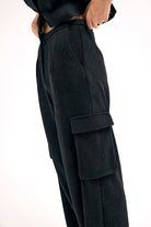 Diagonal-Yandan Cepli Kargo Pantolon-PANTOLON-2-Milagron.com