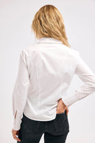 Diagonal-Tasarım Düğmeli Gömlek-Gömlek-4-Milagron.com