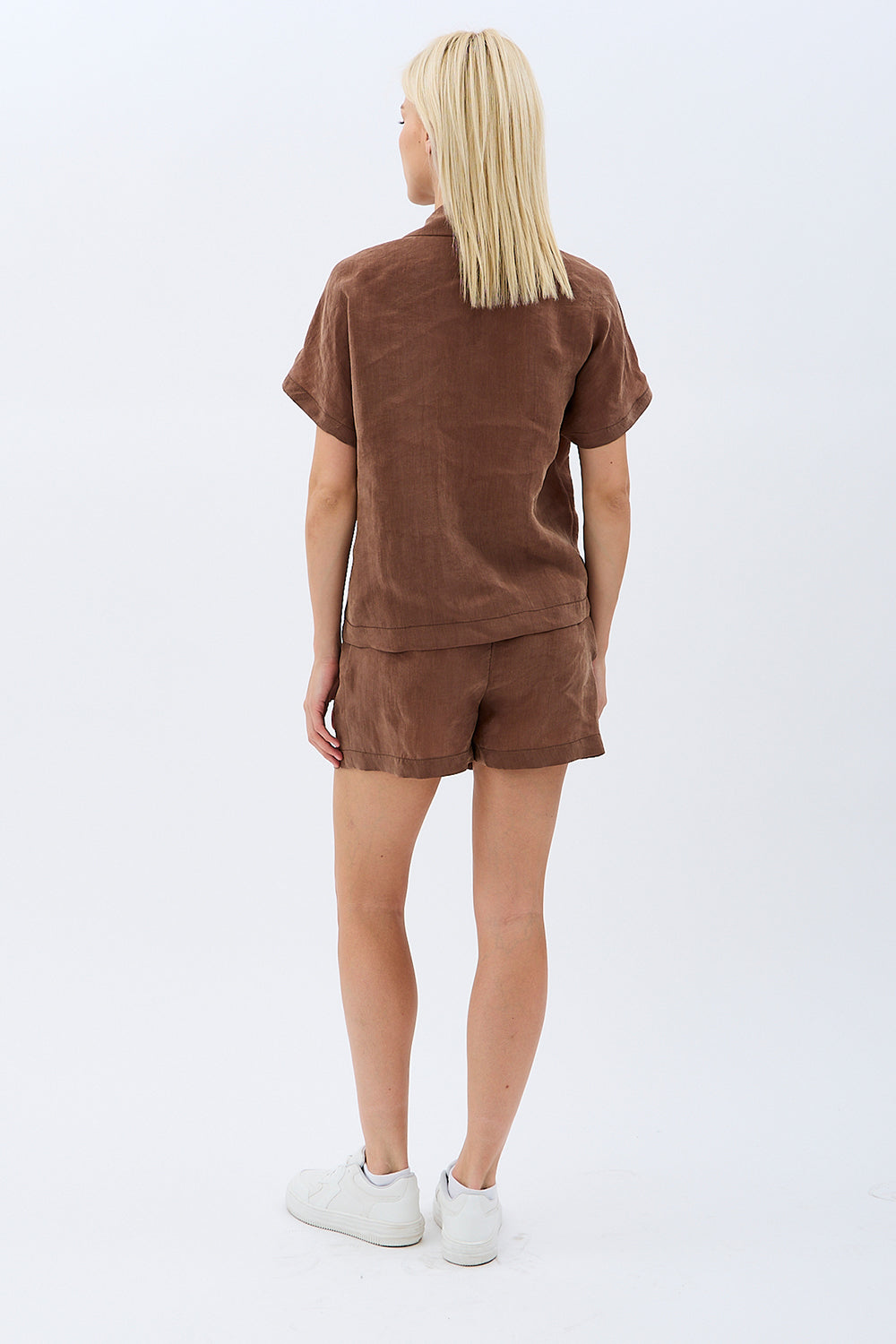 Diagonal-Tasarım Düğmeli Gömlek-Gömlek-4-Milagron.com