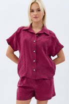 Diagonal-Tasarım Düğmeli Gömlek-Gömlek-5-Milagron.com