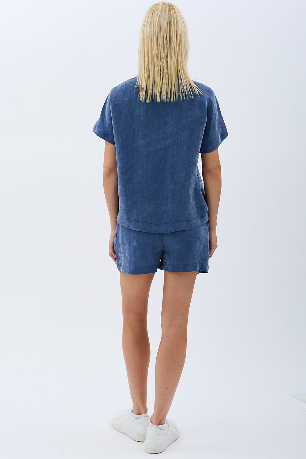 Diagonal-Tasarım Düğmeli Gömlek-Gömlek-6-Milagron.com