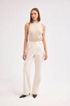 Diagonal-Triko Bluz-Bluz-3-Milagron.com