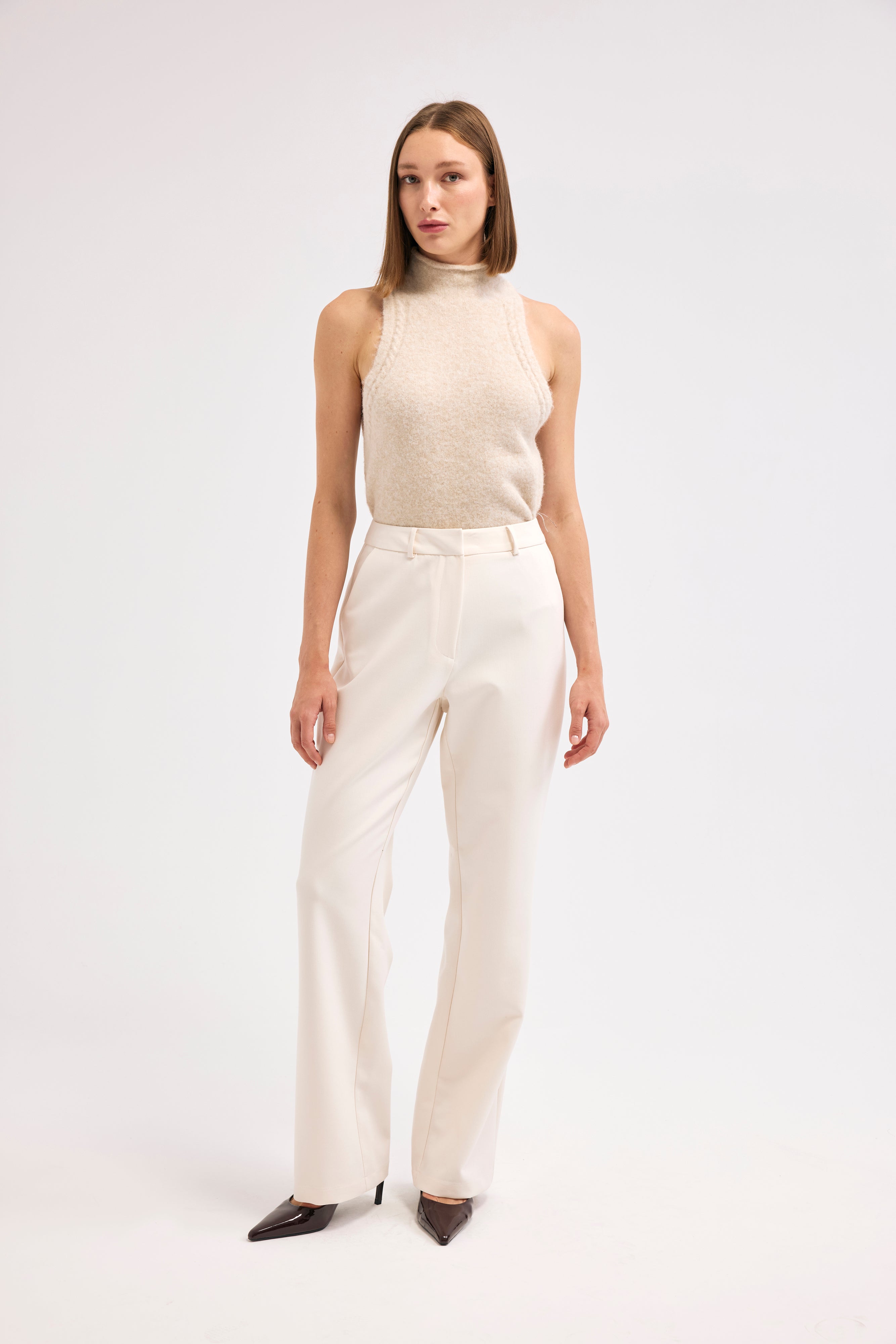 Diagonal-Triko Bluz-Bluz-3-Milagron.com