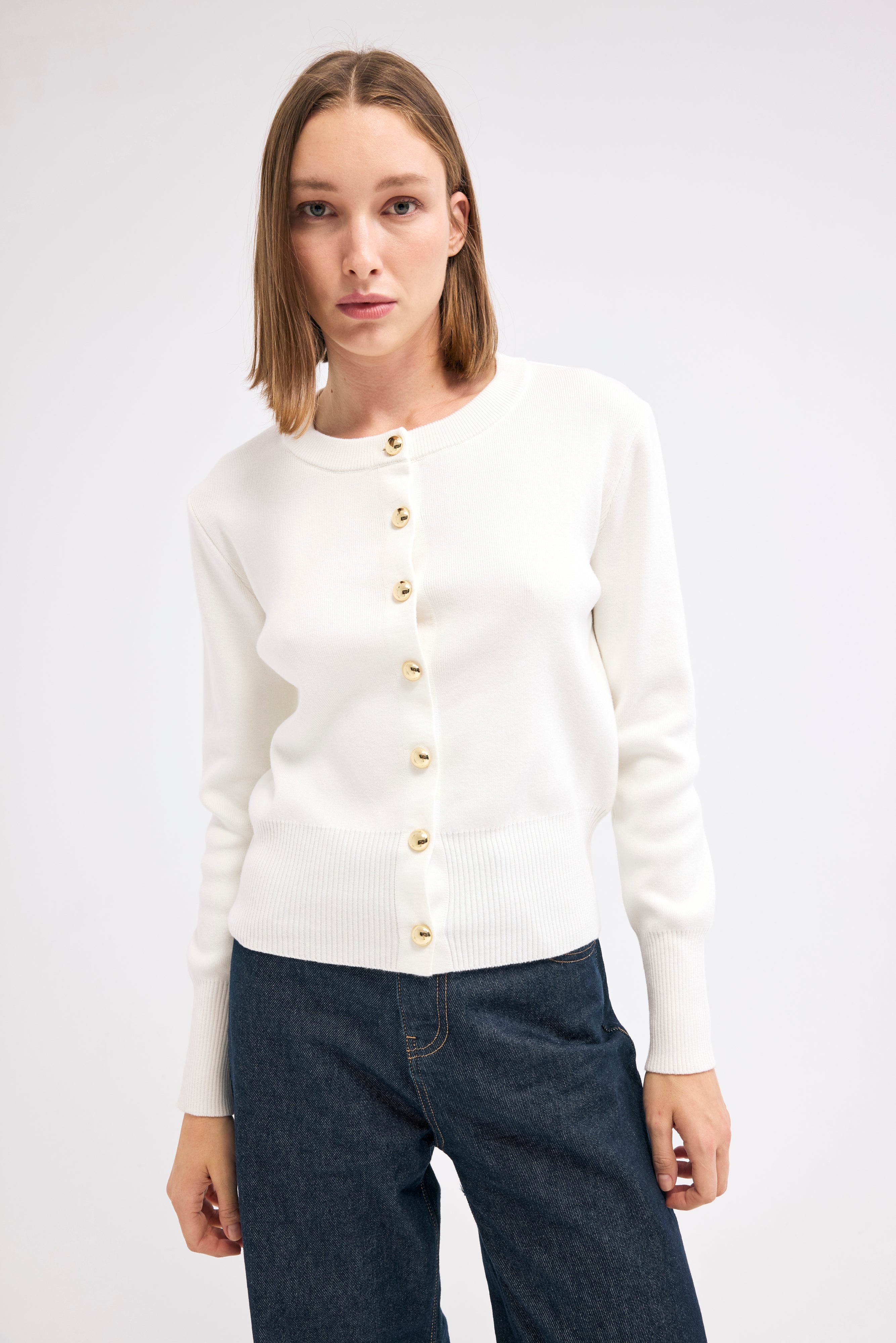 Diagonal-Triko Ceket-CEKET-12-Milagron.com