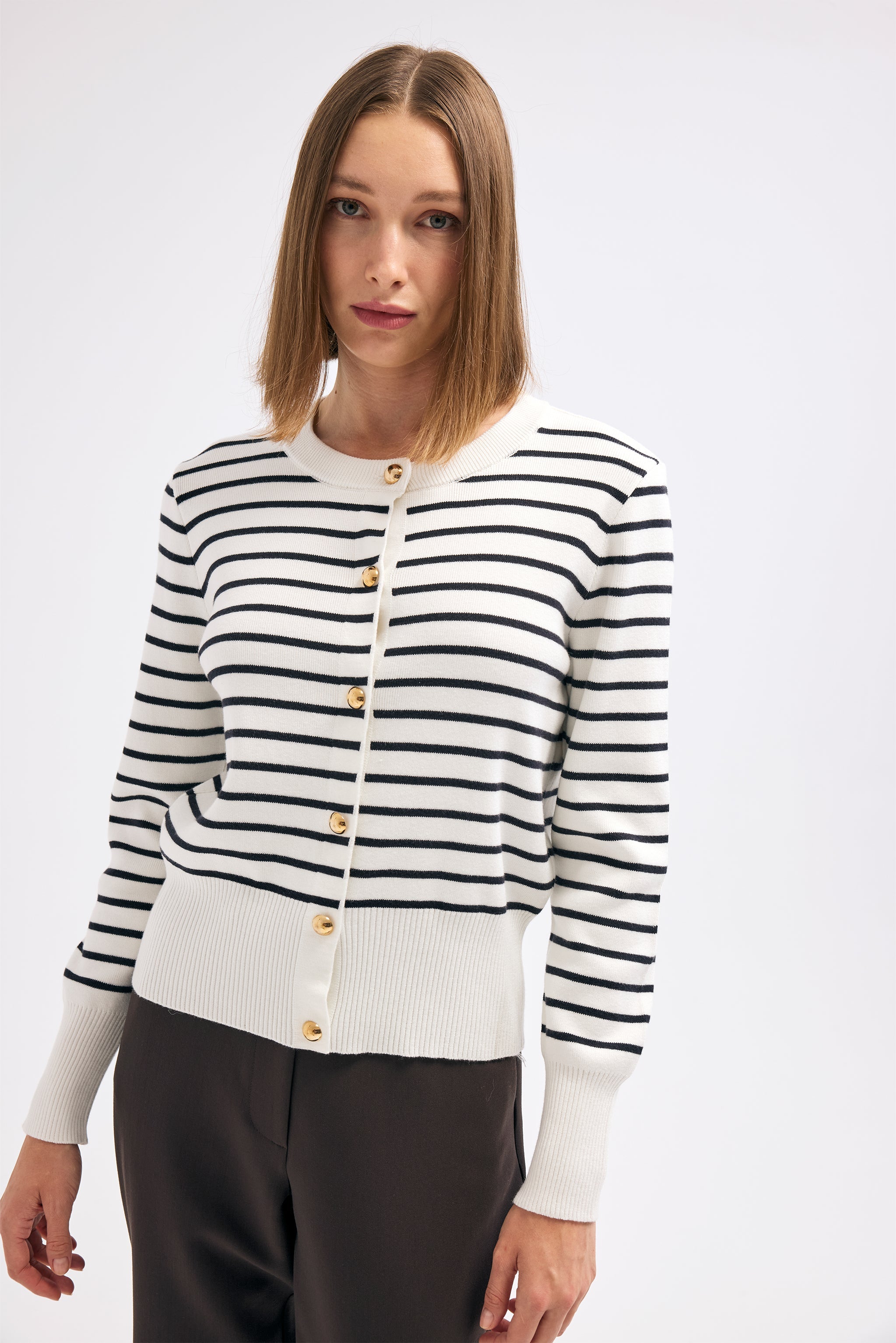 Diagonal-Triko Ceket-CEKET-6-Milagron.com