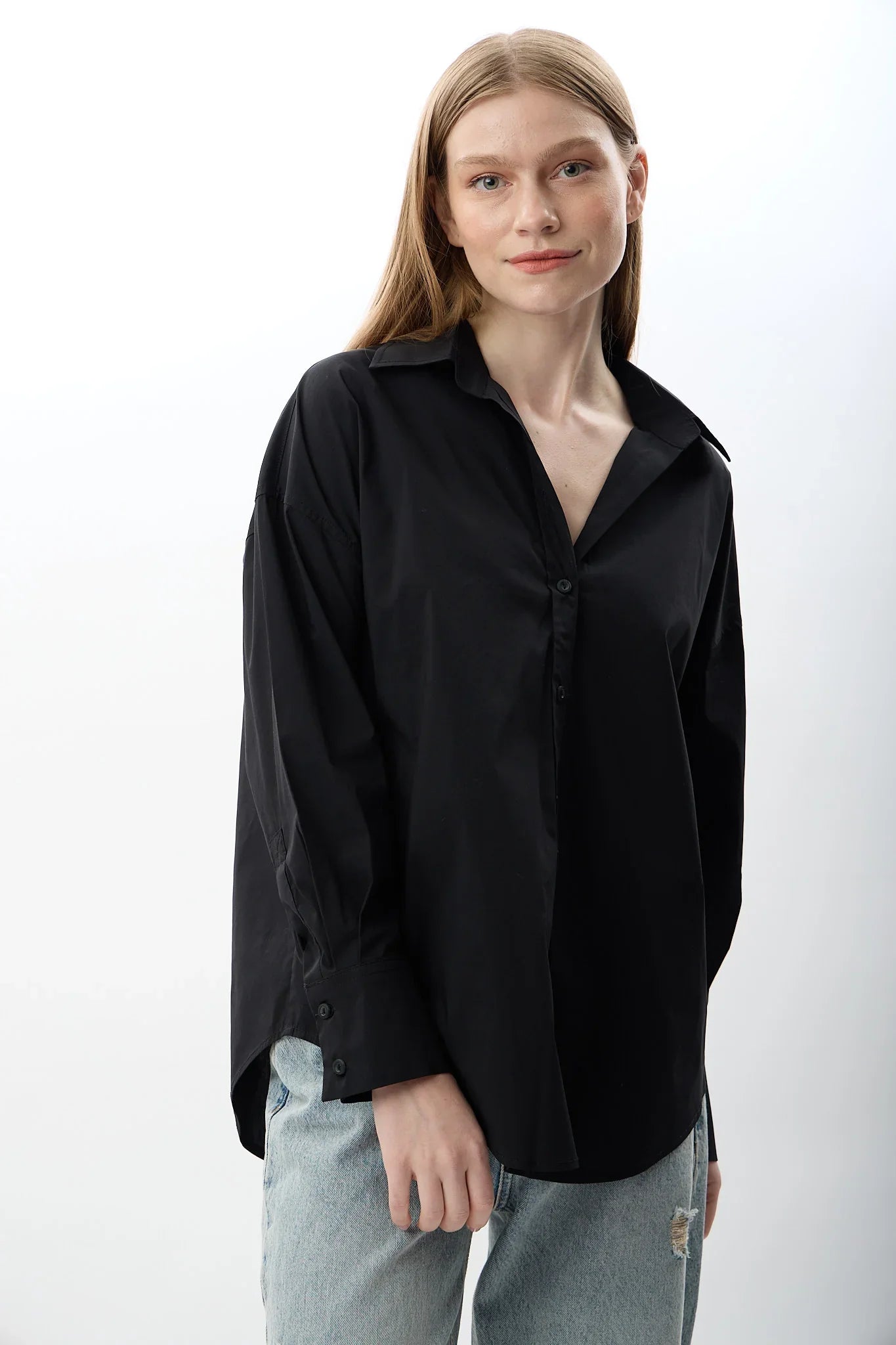 Diagonal-Uzun Kollu Gömlek-Gömlek-4-Milagron.com