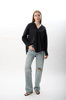 Diagonal-Uzun Kollu Gömlek-Gömlek-8-Milagron.com