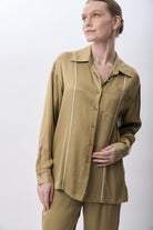 Diagonal-Uzun Kollu Tek Cepli Gömlek-Gömlek-1-Milagron.com