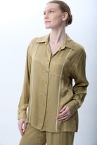 Diagonal-Uzun Kollu Tek Cepli Gömlek-Gömlek-3-Milagron.com