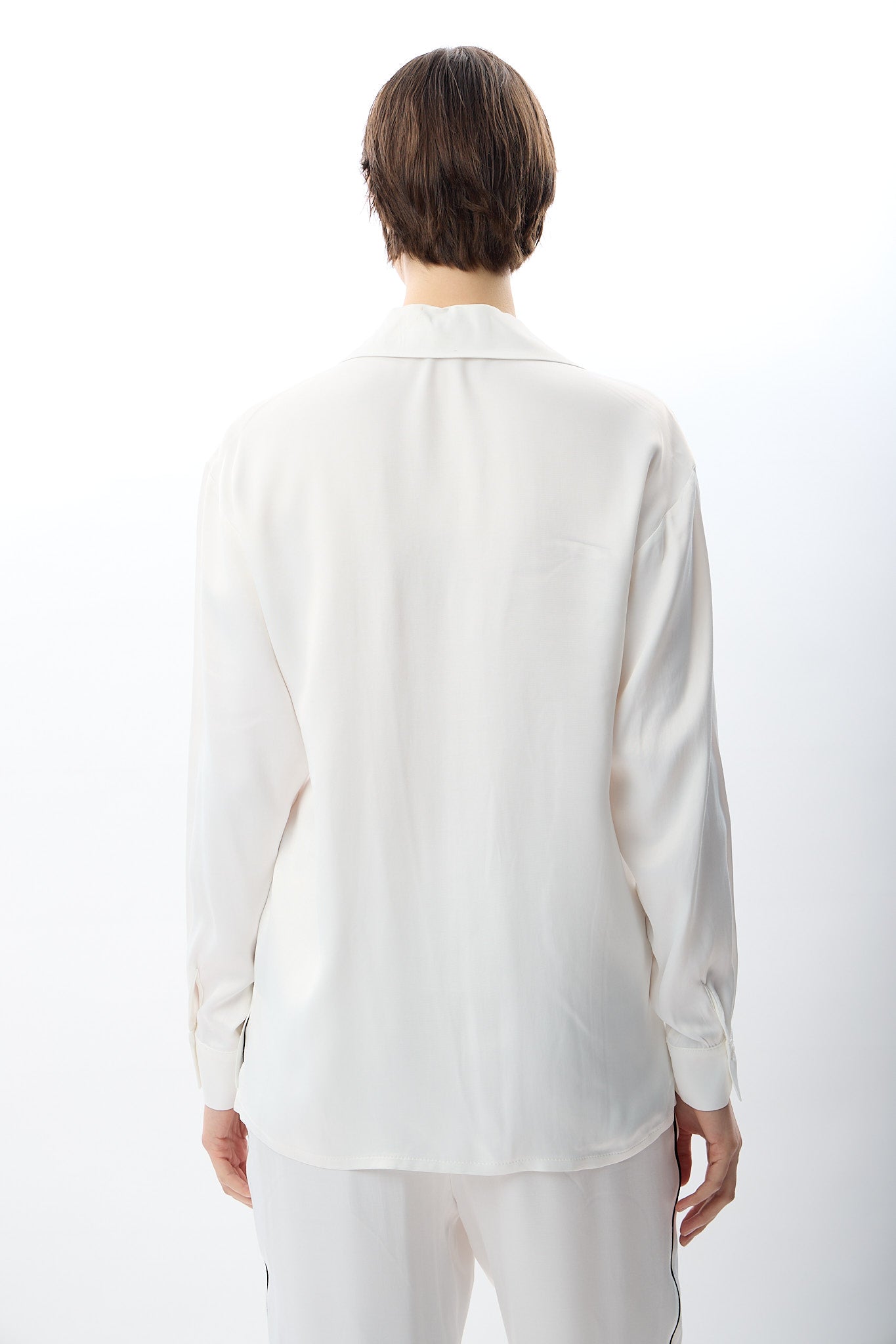 Diagonal-Uzun Kollu Tek Cepli Gömlek-Gömlek-4-Milagron.com