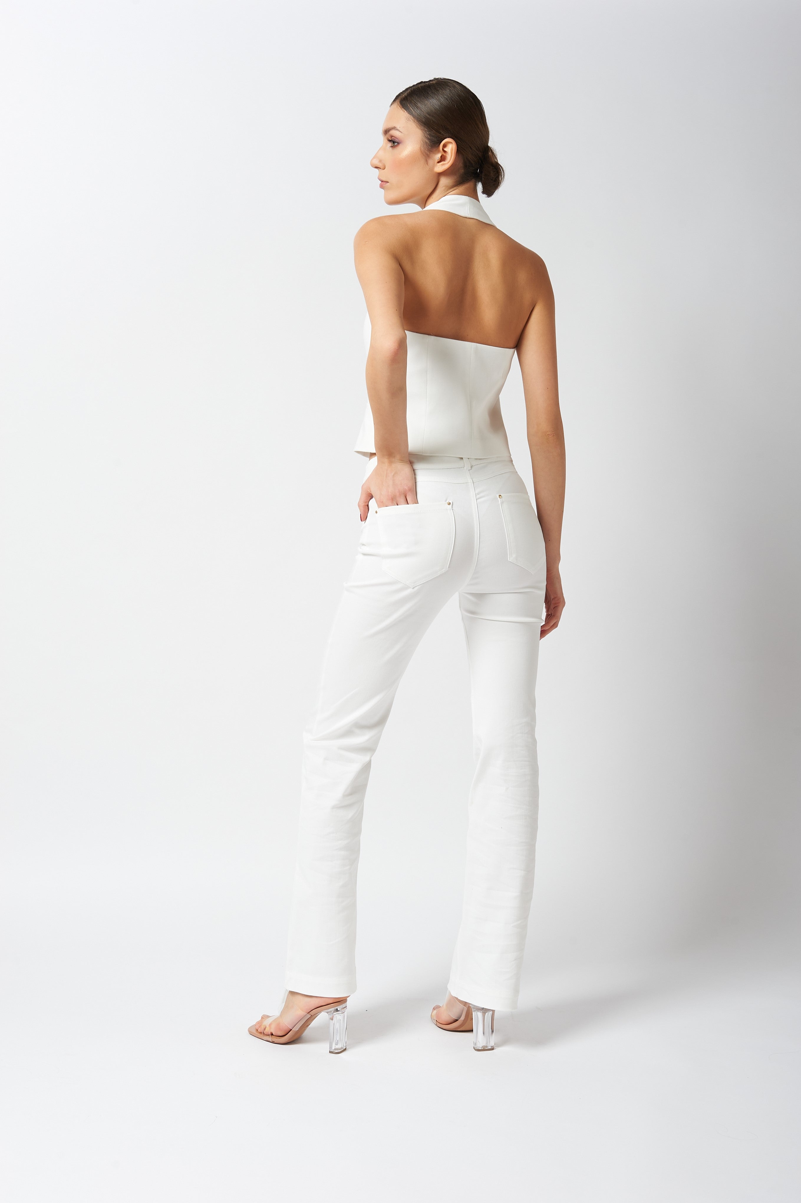 Diagonal-Yüksek Bel Pantolon-,-11-Milagron.com