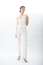 Diagonal-Yüksek Bel Pantolon-Pantolon-1-Milagron.com