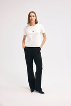 Diagonal-Bisiklet Yaka Tişört-T-SHIRT-5-Milagron.com