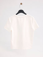 Diagonal-Bisiklet Yaka Tişört-T-SHIRT-7-Milagron.com