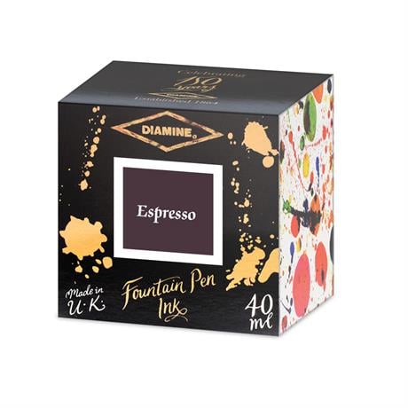 Diamine-Diamine 150th Anniversary Collection şişe Mürekkep 40ml Espresso-Mürekkep-2-Milagron.com