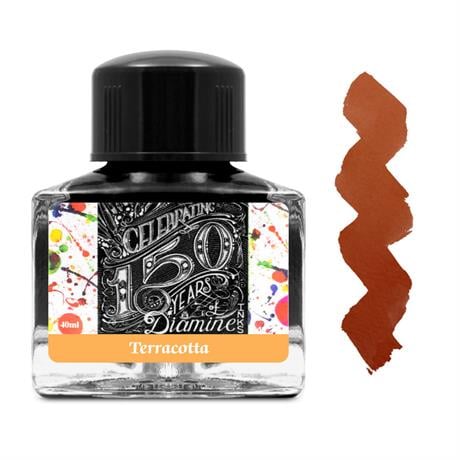 Diamine-Diamine 150th Anniversary Collection şişe Mürekkep 40ml Terracotta-Mürekkep-1-Milagron.com