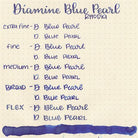 Diamine-Diamine Ink Shimmering Mürekkep Blue Pearl-Mürekkep-4-Milagron.com
