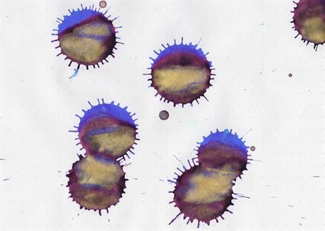 Diamine-Diamine Ink Shimmering Mürekkep Cobalt Jazz 2018-Mürekkep-5-Milagron.com