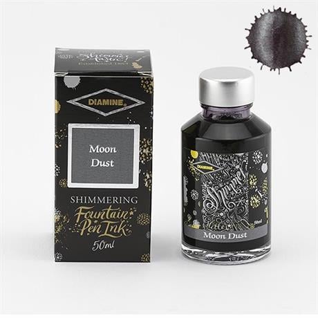 Diamine-Diamine Ink Shimmering Mürekkep Moon Dust 50 Ml-Mürekkep-4-Milagron.com