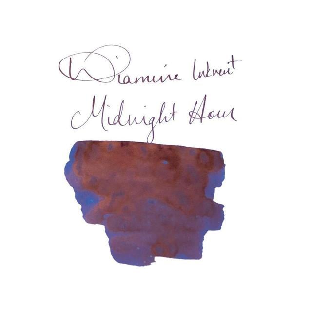 Diamine-Diamine Inkvent Collection Sheen Mürekkep 50ml Midnight Hour-Mürekkep-4-Milagron.com