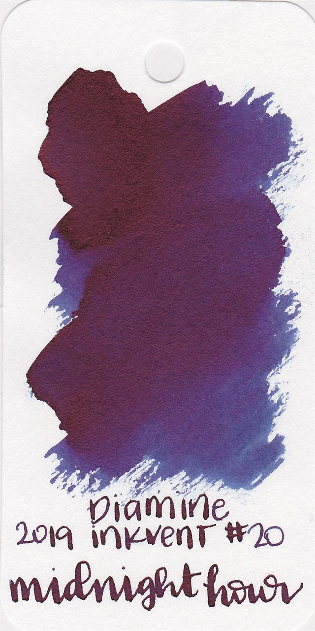 Diamine-Diamine Inkvent Collection Sheen Mürekkep 50ml Midnight Hour-Mürekkep-5-Milagron.com