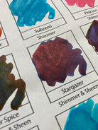 Diamine-Diamine Inkvent Red Shimmer&Sheen Stargazer 2022-Mürekkep-5-Milagron.com